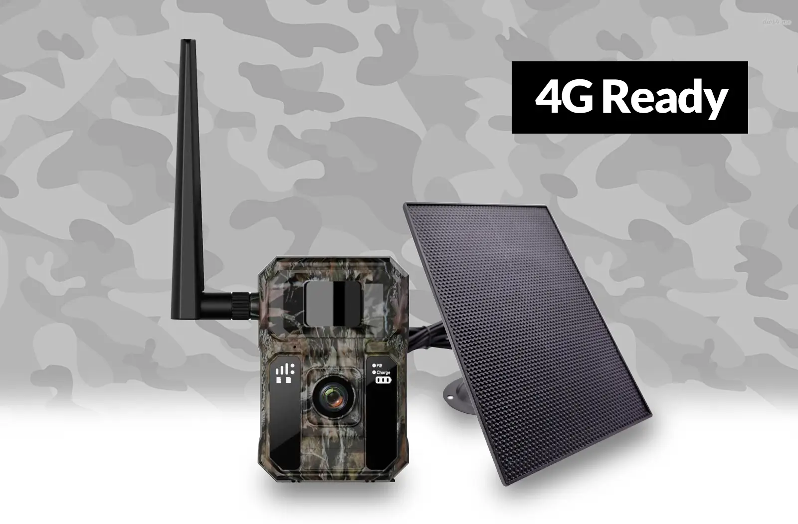 HD Solar Powered 4G Trail Camera